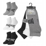 EVERLAST skarpety zakostki quarter 3PAK r. 39/42 multi