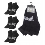 EVERLAST skarpety zakostki quarter 3PAK r. 43/46 czarne