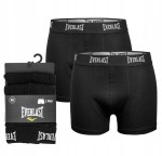 EVERLAST bokserki męskie bawełniane 2PAK r. XXL czarne