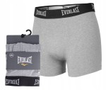 EVERLAST bokserki męskie bawełniane r. XL szary melanż