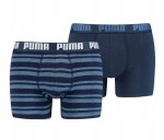 Bokserki męskie majtki PUMA basic BAWEŁNA 2PAK r. S