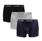 Bokserki męskie majtki DIADORA bawełna 3PAK r. XL mix