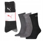 Skarpety PUMA PREMIUM Regular Crew 3PAK r. 35/38