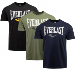 EVERLAST t-shirt KOSZULKA męska BAWEŁNA sportowa M - 3 sztuki mix