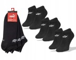 PUMA Skarpety stopki 3PAK r. 35/38 czarne