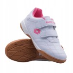 Buty halówki młodzieżowe halowe LOTTO PACER T r. 40 białe