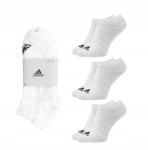 ADIDAS skarpety stopki męskie 3PAK r. 46/48 białe