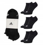 ADIDAS skarpety stopki 3PAK r. 37/39 czarne