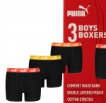 PUMA bokserki chłopięce JUNIOR bawełna 3PAK r. 164 cm