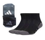 ADIDAS skarpety zakostki treningowe Cushioned Quarter Sock 3PAK r. 46/48