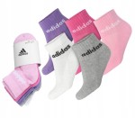 ADIDAS skarpetki dziecięce zakostki 5PAK 28/30