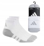 ADIDAS skarpety zakostki treningowe Cushioned Quarter 3PAK r. 34/36 białe