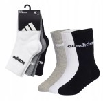 ADIDAS skarpetki dziecięce sportowe 3PAK r. 28/30