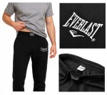 EVERLAST spodnie dresowe bawełniane r. L czarne