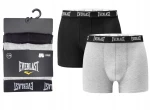 EVERLAST bokserki chłopięce 2PAK r. 176 black/grey melange